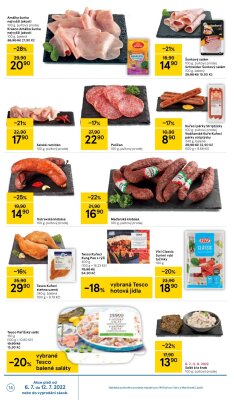 akční leták Tesco 6.7.2022-12.7.2022