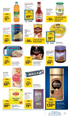 akční leták Tesco 6.7.2022-12.7.2022