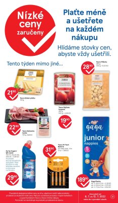 akční leták Tesco 6.7.2022-12.7.2022