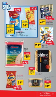 akční leták Tesco 6.7.2022-12.7.2022