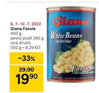 Fazole Giana