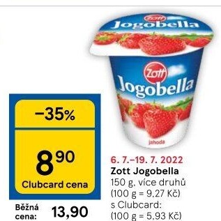 Jogurt Jogobella Zott