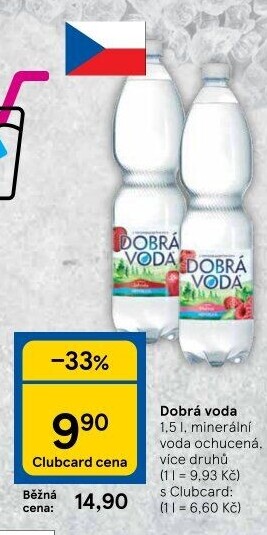 Ochucená voda Dobrá voda