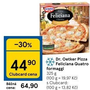 Pizza mražená FelicianaDr. Oetker
