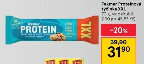Proteinová tyčinka Tekmar