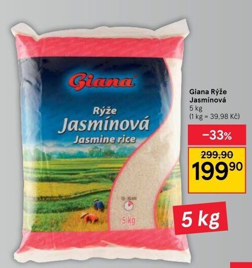 Rýže jasmínová Giana