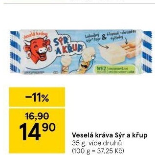 Sýr a křup Veselá kráva