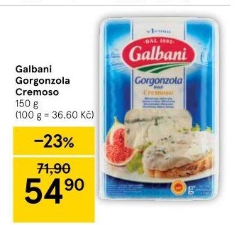 Sýr Gorgonzola D.O.P Cremoso Galbani