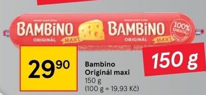 Sýr tavený Bambino