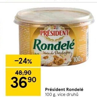 Sýr termizovaný Rondelé President