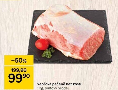 Vepřová pečeně bez kosti
