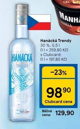 Vodka trendy Hanácká