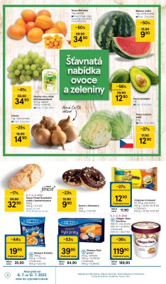 akční leták Tesco 6.7.2022-12.7.2022