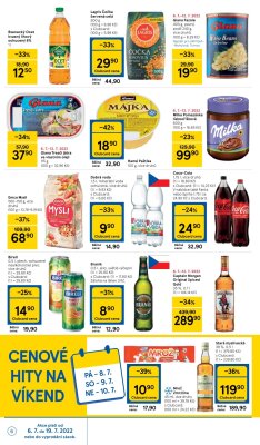 akční leták Tesco 6.7.2022-12.7.2022