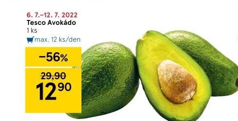 Avokádo Tesco