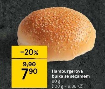 Bulka na hamburger