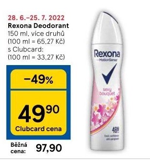 Deodorant sprej Rexona