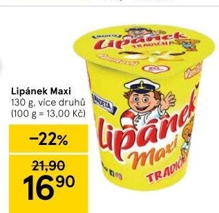 Dezert Lipánek Madeta