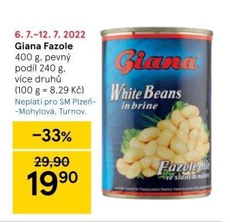 Fazole Giana