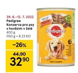 Konzerva pro psy Pedigree