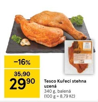 Kuřecí stehna uzená Tesco