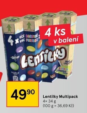 Lentilky Orion