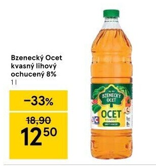Ocet kvasný lihový Bzenecký