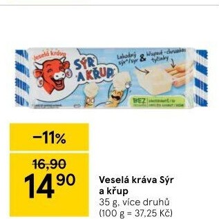 Sýr a křup Veselá kráva