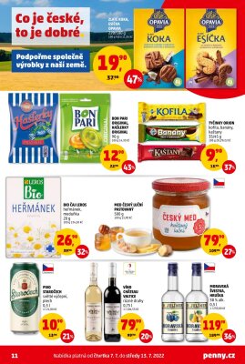 akční leták Penny Market 7.7.2022-13.7.2022