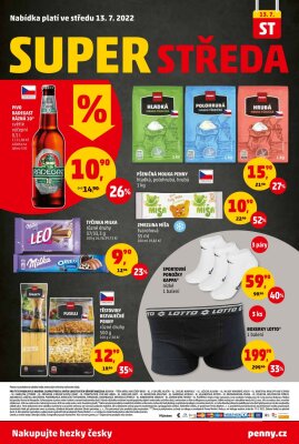 akční leták Penny Market 7.7.2022-13.7.2022