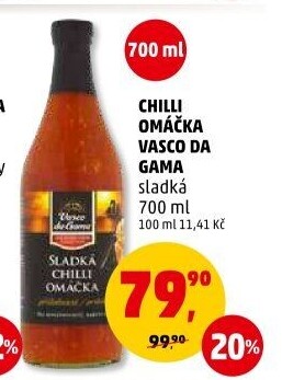 Chilli omáčka Vasco da Gama
