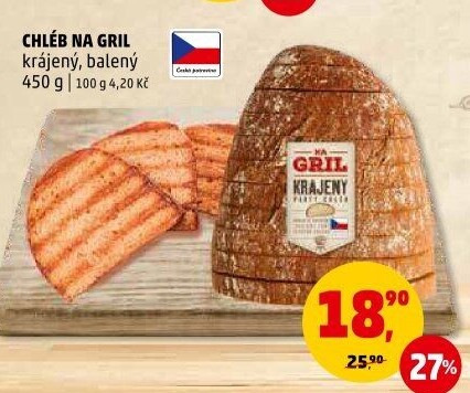 Chléb Na Gril Penny