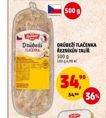 Drůbeží tlačenka Řezníkův talíř