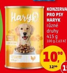 Konzerva pro psy Haryk