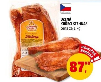 Kuřecí stehna uzená Vodňanské kuře