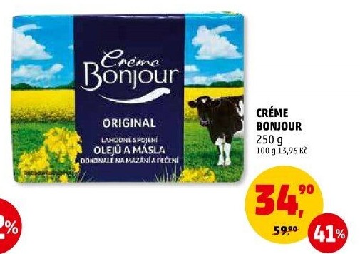 Margarín Créme Bonjour Rama