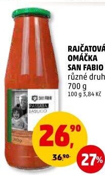 Rajčatová omáčka San Fabio