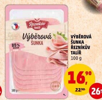 Šunka výběrová Řezníkův talíř