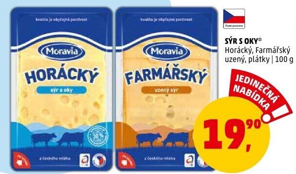Sýr Horácký 30% Moravia