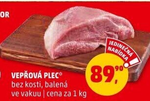 Vepřová plec bez kosti