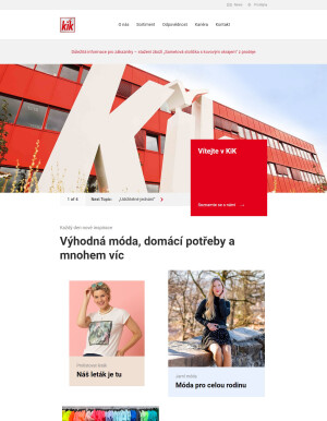 akční leták Kik textil 6.7.2022-12.7.2022