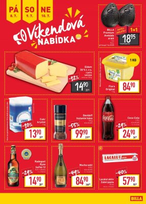 akční leták BILLA 7.7.2022-12.7.2022