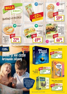 akční leták BILLA 7.7.2022-12.7.2022