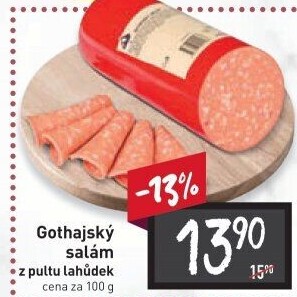 Salám Gothaj Kostelecké uzeniny
