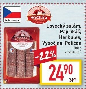 Salám lovecký Vocílka