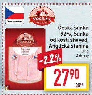 Šunka česká Vocílka