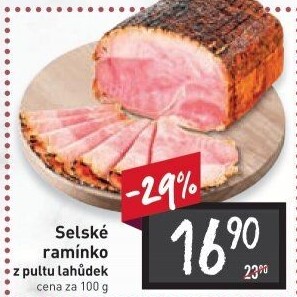 Šunka selské ramínko