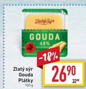 Sýr Gouda Zlatý sýr Milkpol