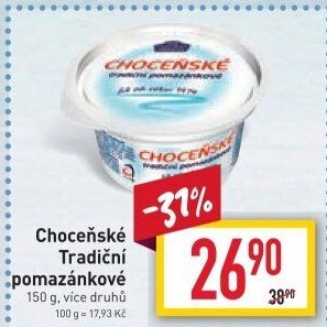 Tradiční pomazánkové Choceňské