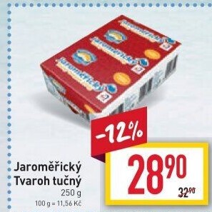 Tvaroh tučný Jaroměřický